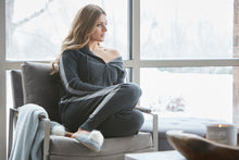 Load image into Gallery viewer, #3221 Cashmere Racer Stripe Hoodie